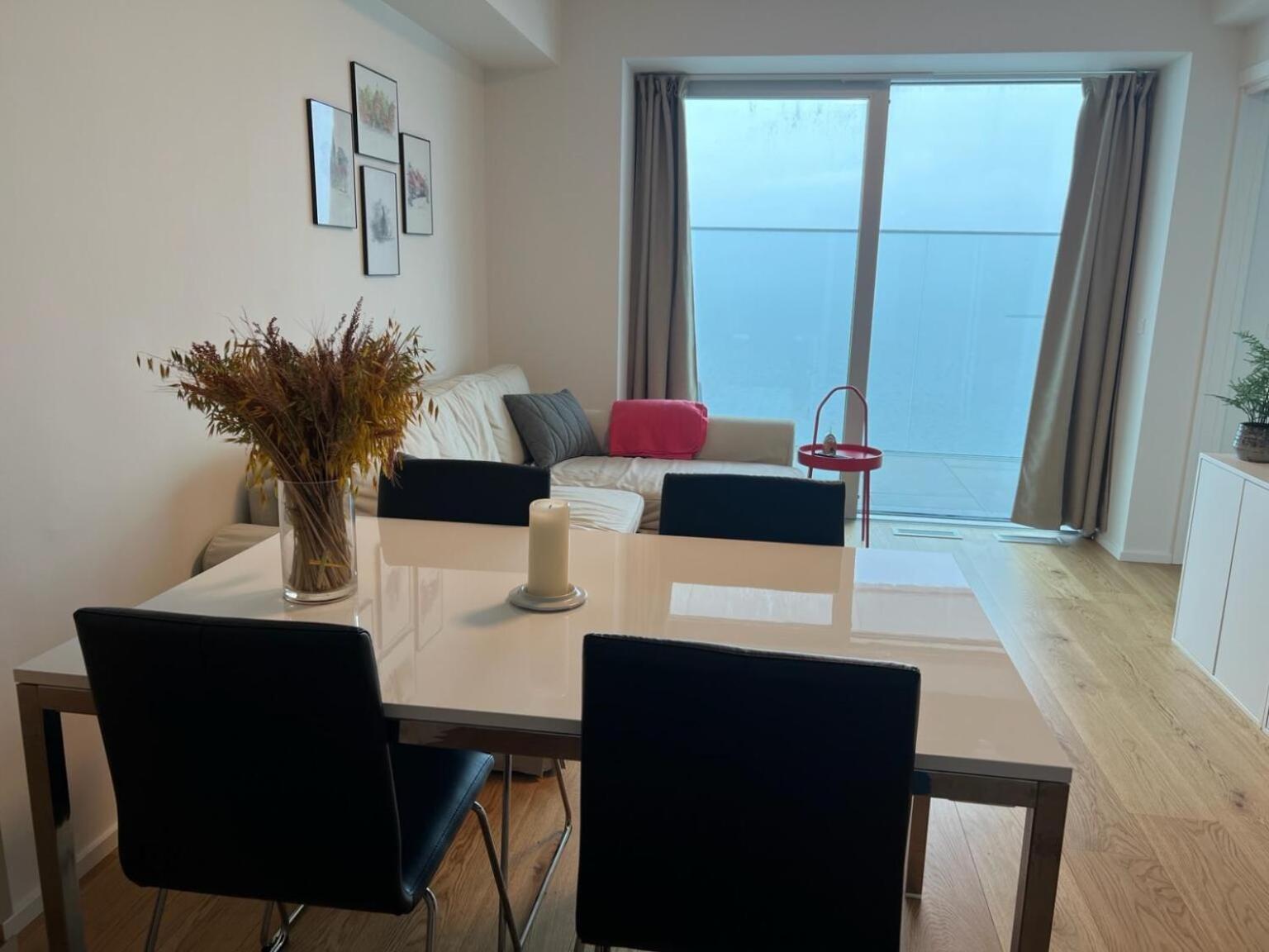 26-Etage Lejlighed Med Utrolig Havudsigt ออร์ฮูช ภายนอก รูปภาพ
