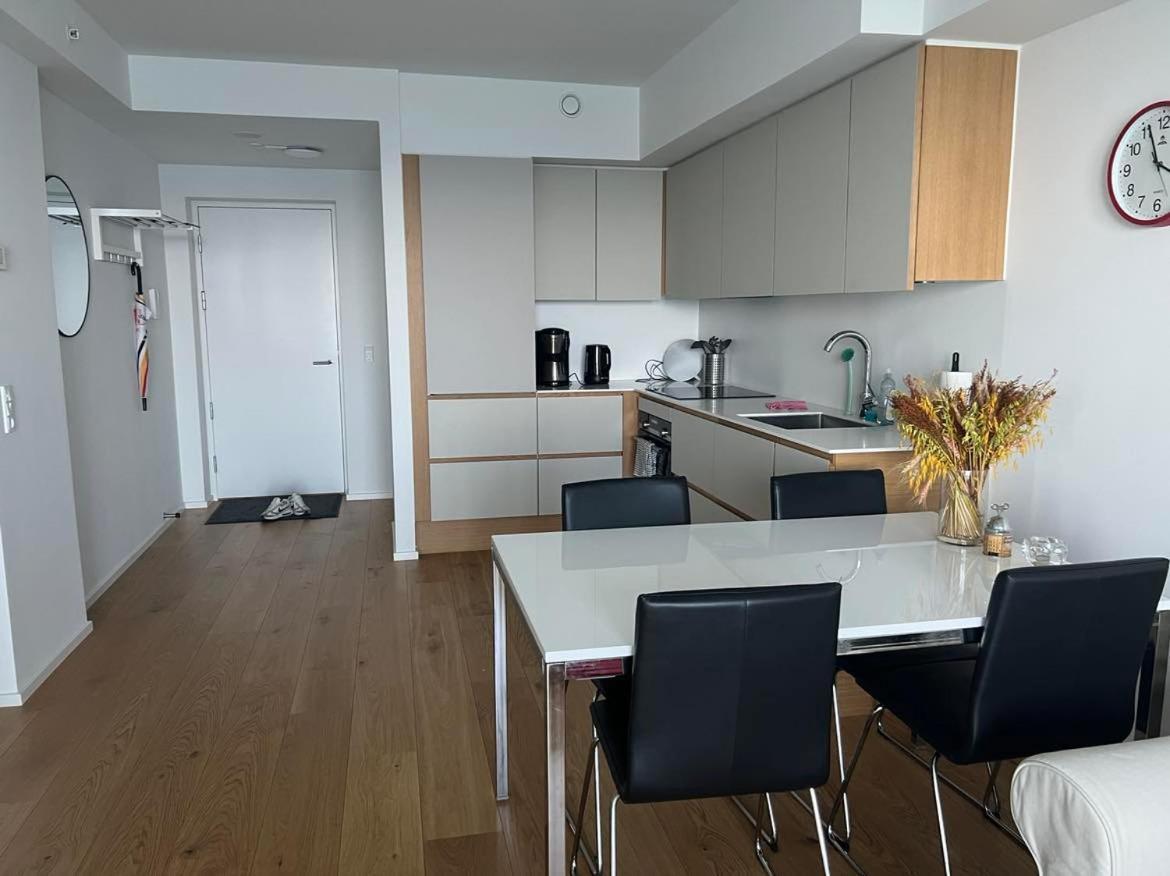 26-Etage Lejlighed Med Utrolig Havudsigt ออร์ฮูช ภายนอก รูปภาพ