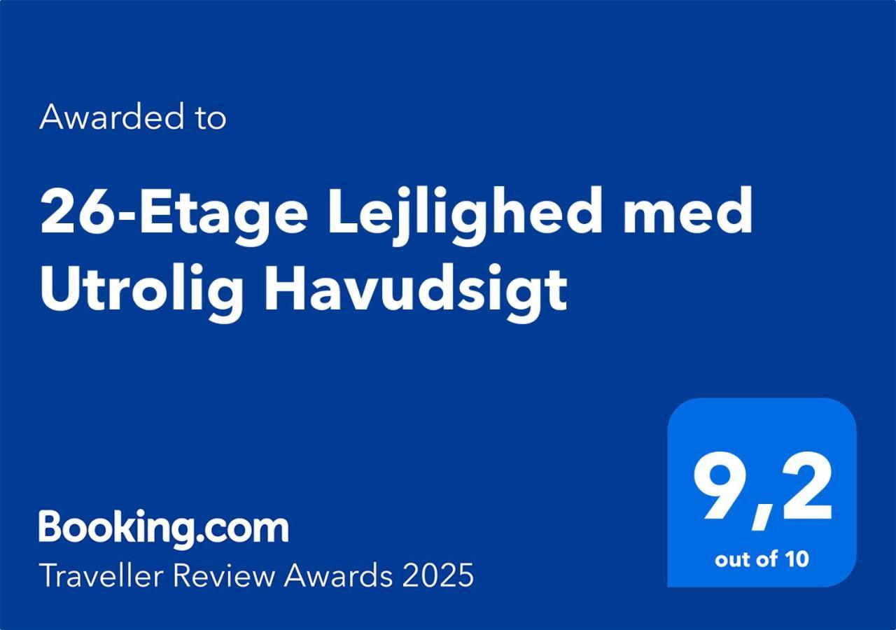 26-Etage Lejlighed Med Utrolig Havudsigt ออร์ฮูช ภายนอก รูปภาพ
